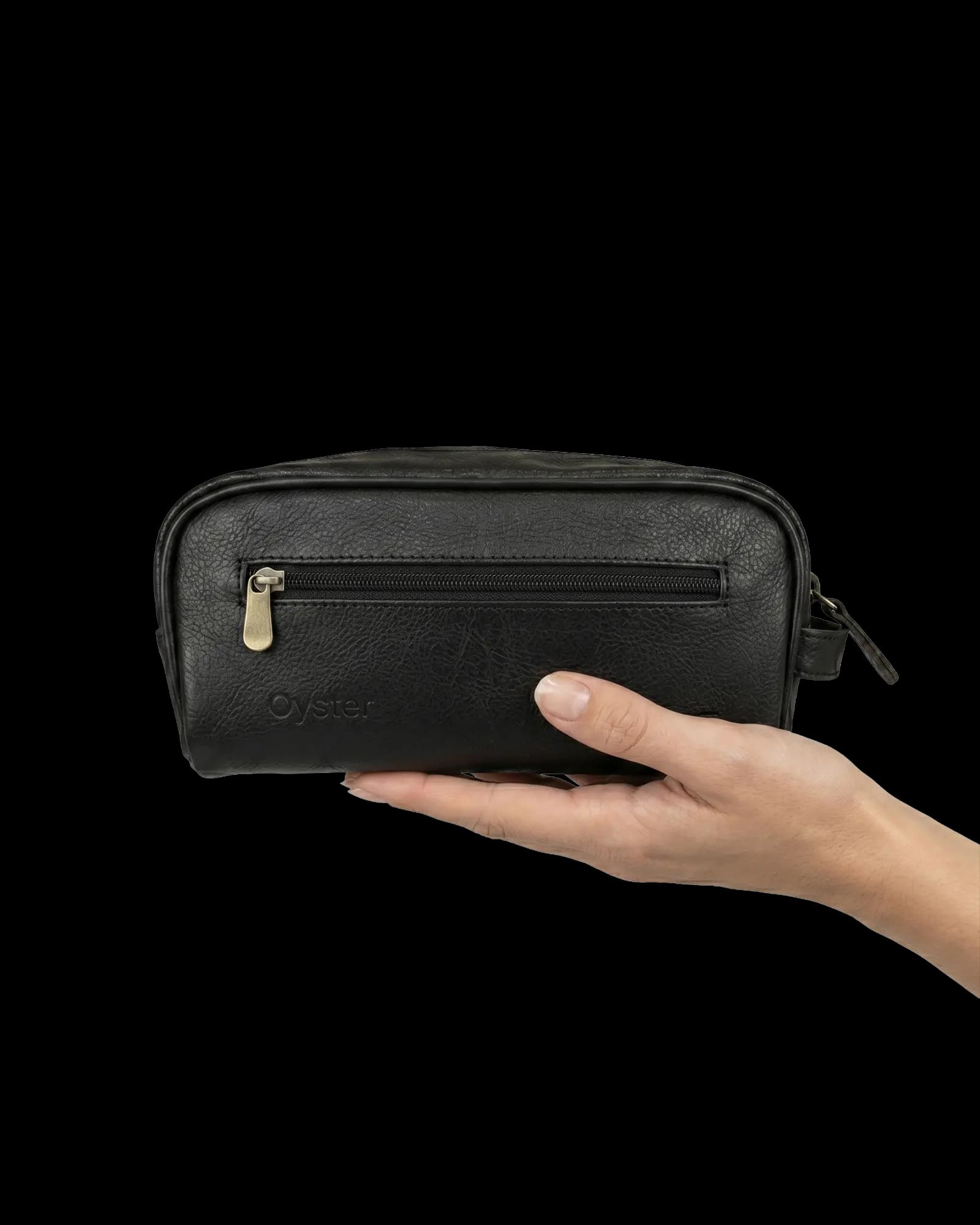 Leather Toiletry Pouch - The Atlas